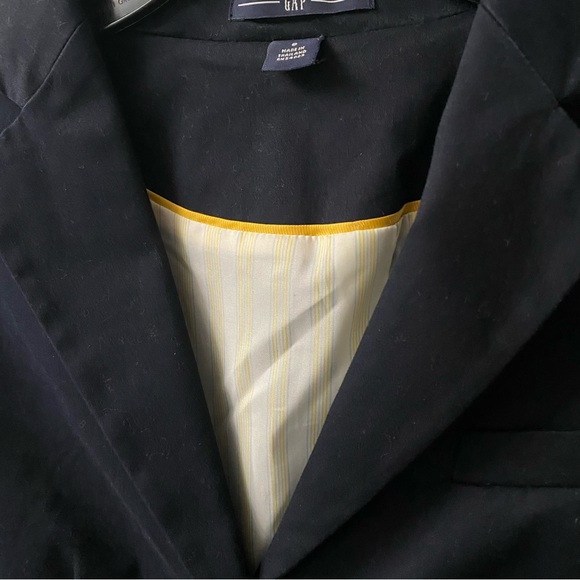 GAP Navy Suit Jacket in Size 8 - Picture 3 of 4